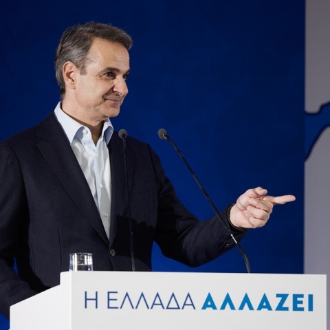 Ο πρωθυπουργός Κυριάκος Μητσοτάκης