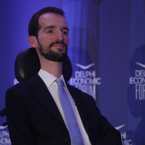 Ο ευρωβουλευτής Στέλιος Κυμπουρόπουλος