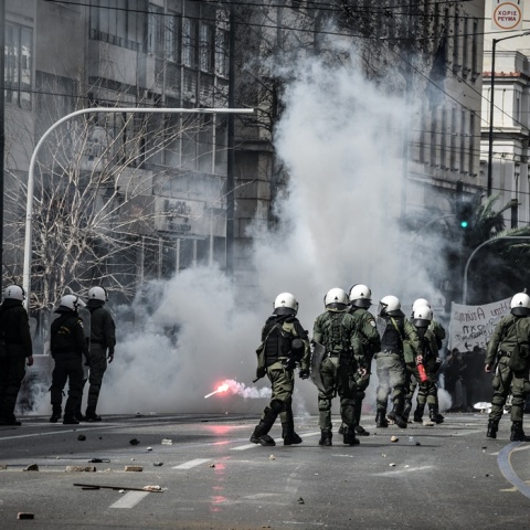Αστυνομικοί - Επεισόδια στο κέντρο της Αθήνας