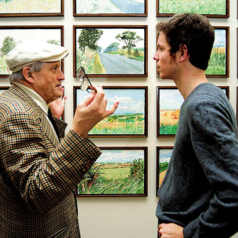 Rolex Mentor and Protégé Arts Initiative: o μέντορας Ντέιβιντ Χόκνεϊ και ο υπότροφος Ματίας Βάισερ