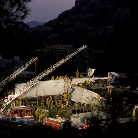 Η σύγκρουση τρένου στο Chatsworth το 2008    