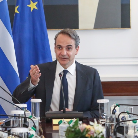 Ο πρωθυπουργός Κυριάκος Μητσοτάκης