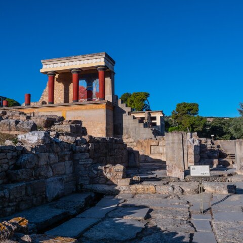 Βόρεια Είσοδος Ανακτόρου Κνωσού
