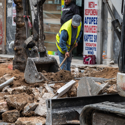   Ανακατασκευάστηκαν συνολικά 74.062 τ.μ στο κέντρο και τις γειτονιές - Το έργο συνεχίζεται με  προϋπολογισμό 24 εκατ. ευρώ 