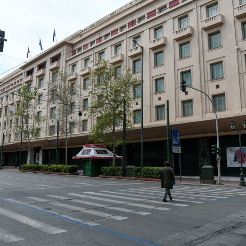 Ημέρες Lockdown στην Ελλάδα - Άδειοι δρόμοι