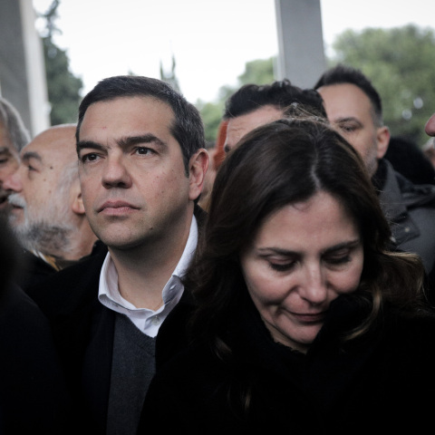 Αλέξης Τσίπρας - Μπέτυ Μπαζιάνα