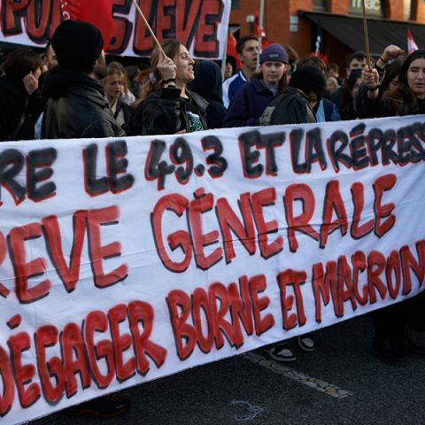 Συγκεντρωσεις κατά του άρθρου 49.3 του