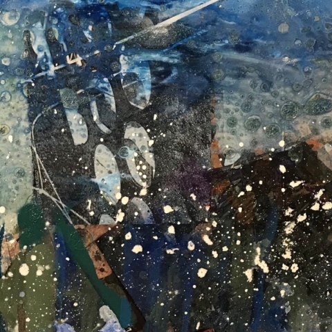 Μανώλης Χάρος, «Θάλασσα» (λεπτομέρεια)