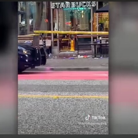 Το σημείο όπου ο 32χρονος σκότωσε τον 37χρονο με μαχαίρι στον Καναδά