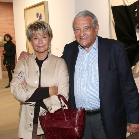 Η Myriam Ullens με τον Guy Ullens de Schooten