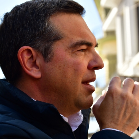 Ο πρόεδρος του ΣΥΡΙΖΑ - Προοδευτική Συμμαχία, Αλέξης Τσίπρας