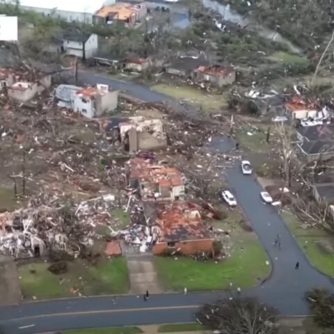 Ανεμοστρόβιλος στο Αρκάνσας