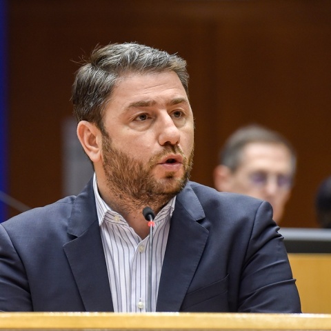 Ο πρόεδρος του ΠΑΣΟΚ-ΚΙΝΑΛ, Νίκος Ανδρουλάκης