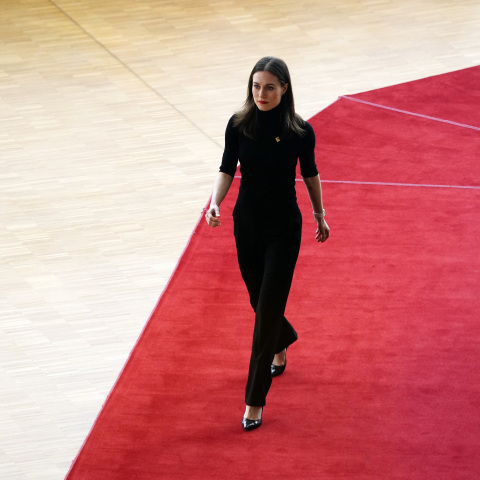 H απερχόμενη πρωθυπουργός της Φινλανδίας, Σάνα Μάριν