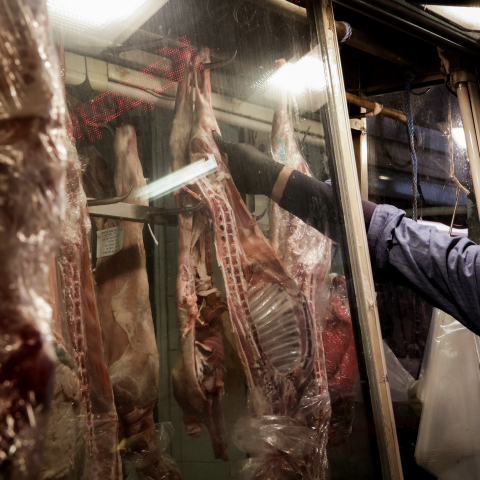 Αρνιά στη Βαρβάκειο