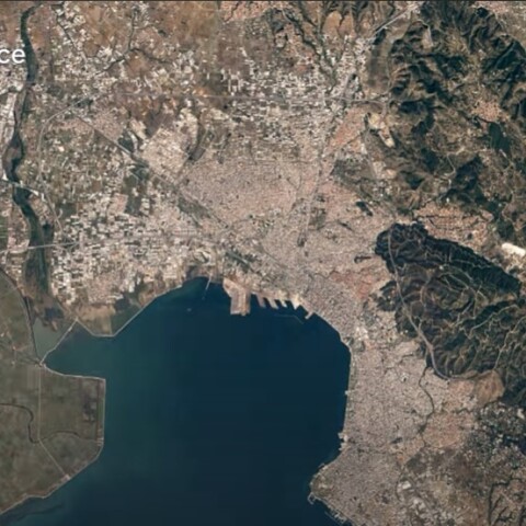 Η Θεσσαλονίκη μέσα από το Google Earth Timelapse