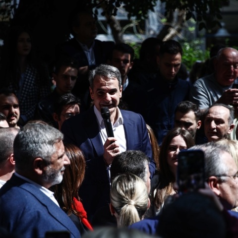 Κυριάκος Μητσοτάκης: Επίσκεψη του πρωθυπουργού στο Κουκάκι - Η κάλπη της 21ης Μαΐου είναι η κάλπη που θα τα κρίνει όλα - Ο λαός συγκρίνει και αξιολογεί.