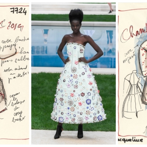 Τα πρώτα σκίτσα του Tadao Ando για την έκθεση του ΜΕΤ αφιερωμένη στον Karl Lagerfeld 