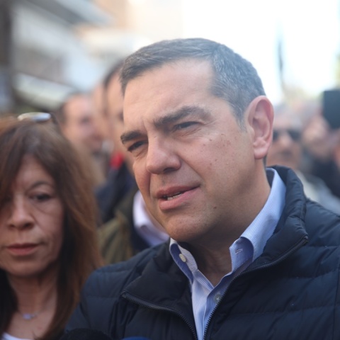 Ο πρόεδρος του ΣΥΡΙΖΑ - Προοδευτική Συμμαχία, Αλέξης Τσίπρας