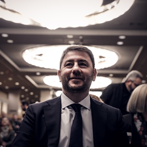 Ο πρόεδρος του ΠΑΣΟΚ- ΚΙΝΑΛ, Νίκος Ανδρουλάκης