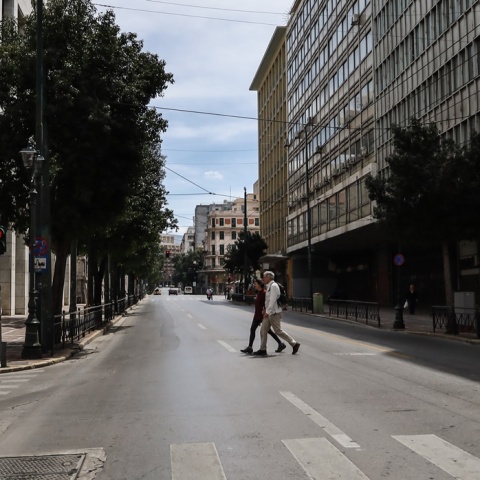 Πάσχα στην Αθήνα - Άδειοι δρόμοι