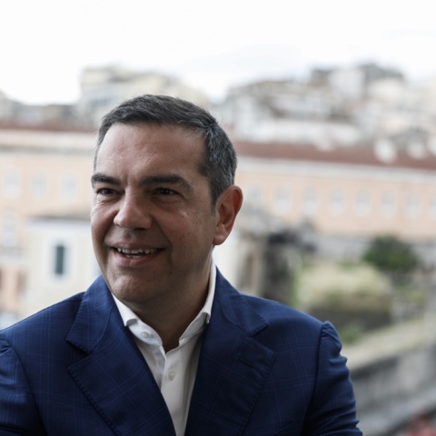 Ο πρόεδρος του ΣΥΡΙΖΑ, Αλέξης Τσίπρας, στην Κέρκυρα