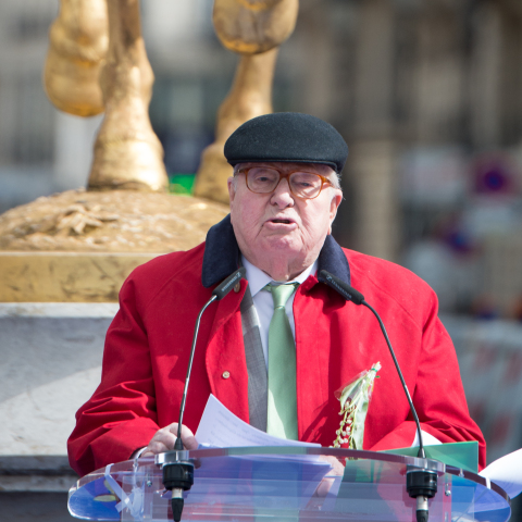 Ο ακροδεξιός πολιτικός, Ζαν Μαρί Λε Πεν