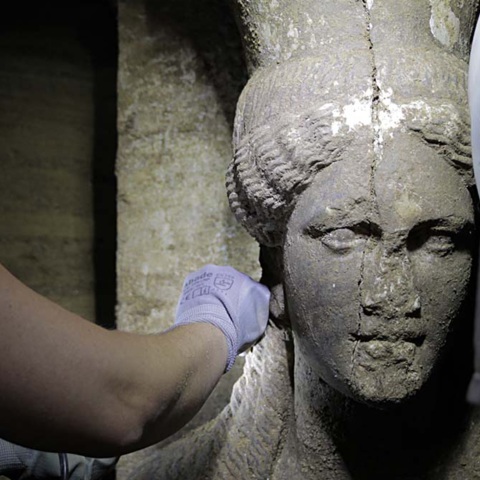 Αμφίπολη: Επισκέψιμο από σήμερα για ειδικές ομάδες το ταφικό μνημείο του τύμβου Καστά - Πότε θα αποδοθεί στο κοινό στο σύνολό του.