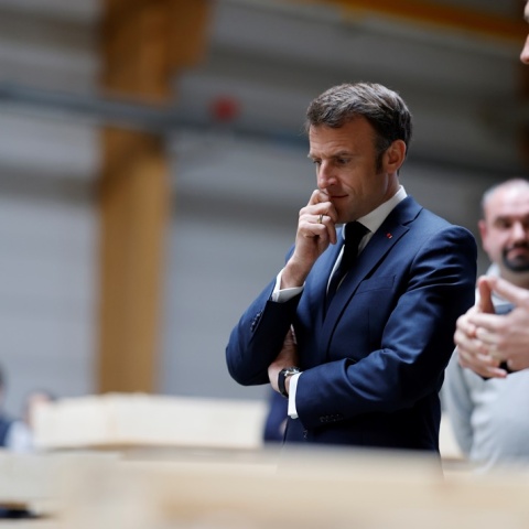 Ο Γάλλος πρόεδρος, Εμανουέλ Μακρόν