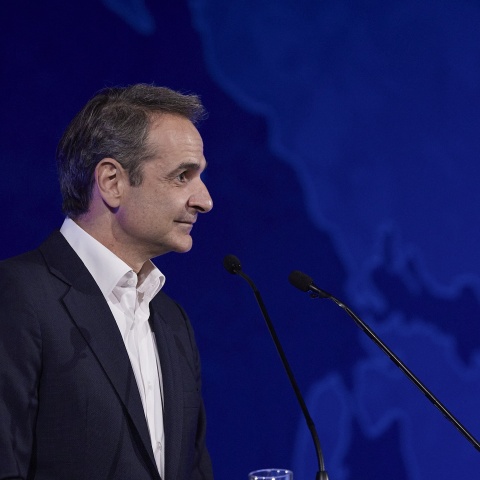 Ο πρωθυπουργός Κυριάκος Μητσοτάκης από την Κέρκυρα