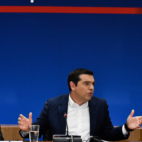 ΓΙΑΝΝΗΣ ΔΡΑΓΑΣΑΚΗΣ, ΑΛΕΞΗΣ ΤΣΙΠΡΑΣ, ΕΥΚΛΕΙΔΗΣ ΤΣΑΚΑΛΩΤΟΣ 