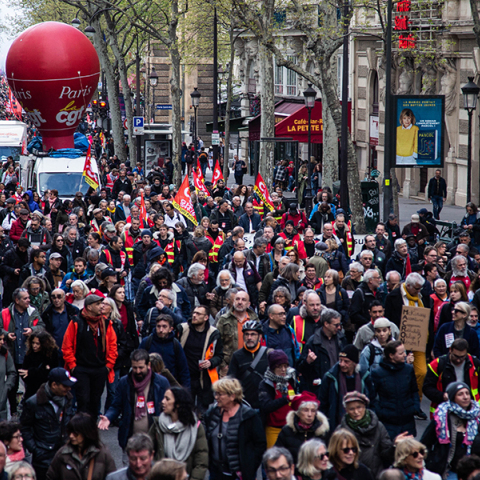 Γαλλία: Διαδηλώσεις για το νέο συνταξιοδοτικό σύστημα