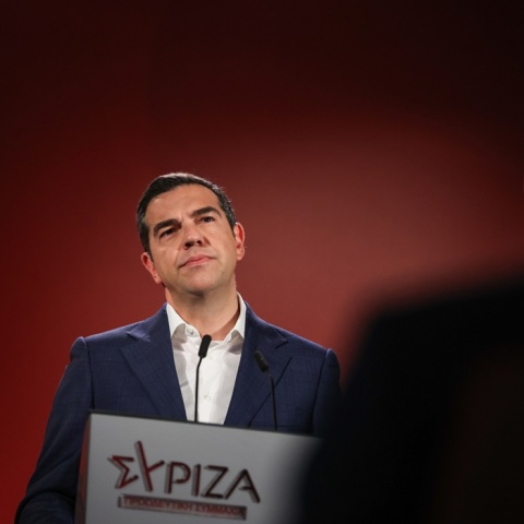 Ο πρόεδρος του ΣΥΡΙΖΑ - Προοδευτική Συμμαχία, Αλέξης Τσίπρας