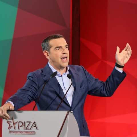 Ο πρόεδρος του ΣΥΡΙΖΑ - Προοδευτική Συμμαχία, Αλέξης Τσίπρας