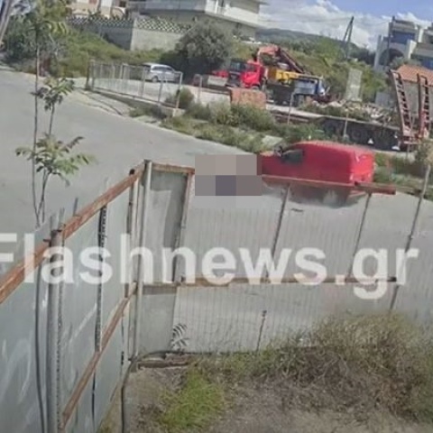 Βίντεο ντοκουμέντο από το τροχαίο μηχανής με φορτηγάκι στην Κρήτη