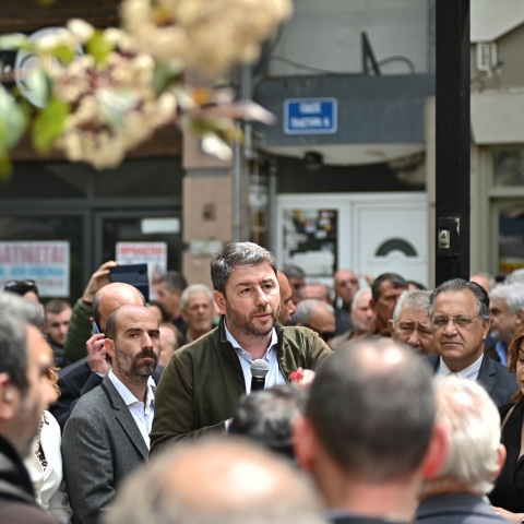 Εκλογές 2023 - Νίκος Ανδρουλάκης: «Με ισχυρό ΠΑΣΟΚ θα αποτελέσουν ένα παλιό κακό παρελθόν τα δύο συστήματα εξουσίας, Τσίπρα και Μητσοτάκη».