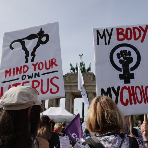 Διαμαρτυρία για τις αμβλώσεις