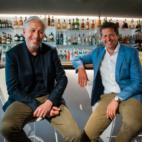 Γιάννης Αρτινός, Γενικός Διευθυντής της Άμβυξ και Tim Warrillow, Συνιδριτής της Fever Tree 