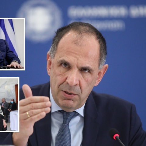 Γιώργος Γεραπετρίτης: Ο υπουργός Επικρατείας καταθέτει μηνύσεις σε Εμφιετζόγλου και Ακρίτα για τους υπαινιγμούς σε βάρος του για την υπόθεση του Κολωνού.