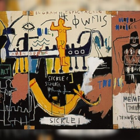 «El Gran Espectaculo», το έργο του Ζαν Μισέλ-Μπασκιά από τη συλλογή του Valentino βγαίνει στο «σφυρί»