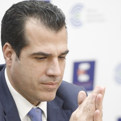 Ο υπουργός Υγείας, Θάνος Πλεύρης