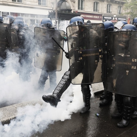 Απεργιακές κινητοποιήσεις για την Εργατική Πρωτομαγιά και το συνταξιοδοτικό στο Παρίσι
