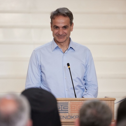 Ο πρωθυπουργός Κυριάκος Μητσοτάκης