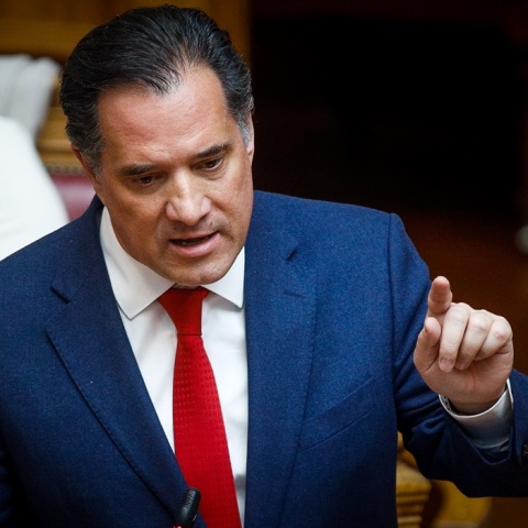 Ο υπουργός Ανάπτυξης και Επενδύσεων, Άδωνις Γεωργιάδης