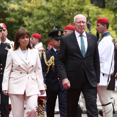 Κατερίνα Σακελλαροπούλου: Συνάντηση με τον γενικό κυβερνήτη της Κοινοπολιτείας της Αυστραλίας, David Hurley - Το περιεχόμενο των συνομιλιών τους.