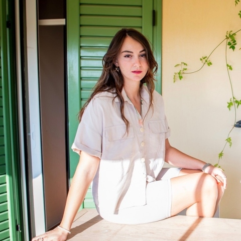 Η καλλιτέχνις Ελισσάβετ Σφυρή