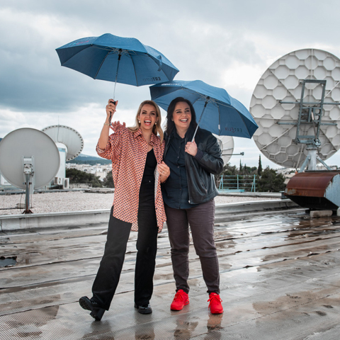 Η Μαρία Κοζάκου και η Τζένη Μελιτά.