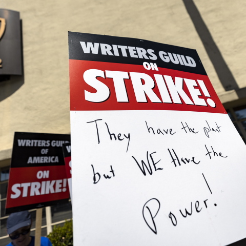 Απεργία του Σωματείου Σεναριογράφων στις ΗΠΑ