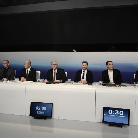 Ο Μάνος Βουλαρίνος σχολιάζει την προεκλογική περίοδο, τη στρατηγική των κομμάτων, και τη διάδοση των πολιτικών μηνυμάτων.