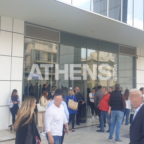 Φωτιά τώρα στο Εφετείο Αθηνών